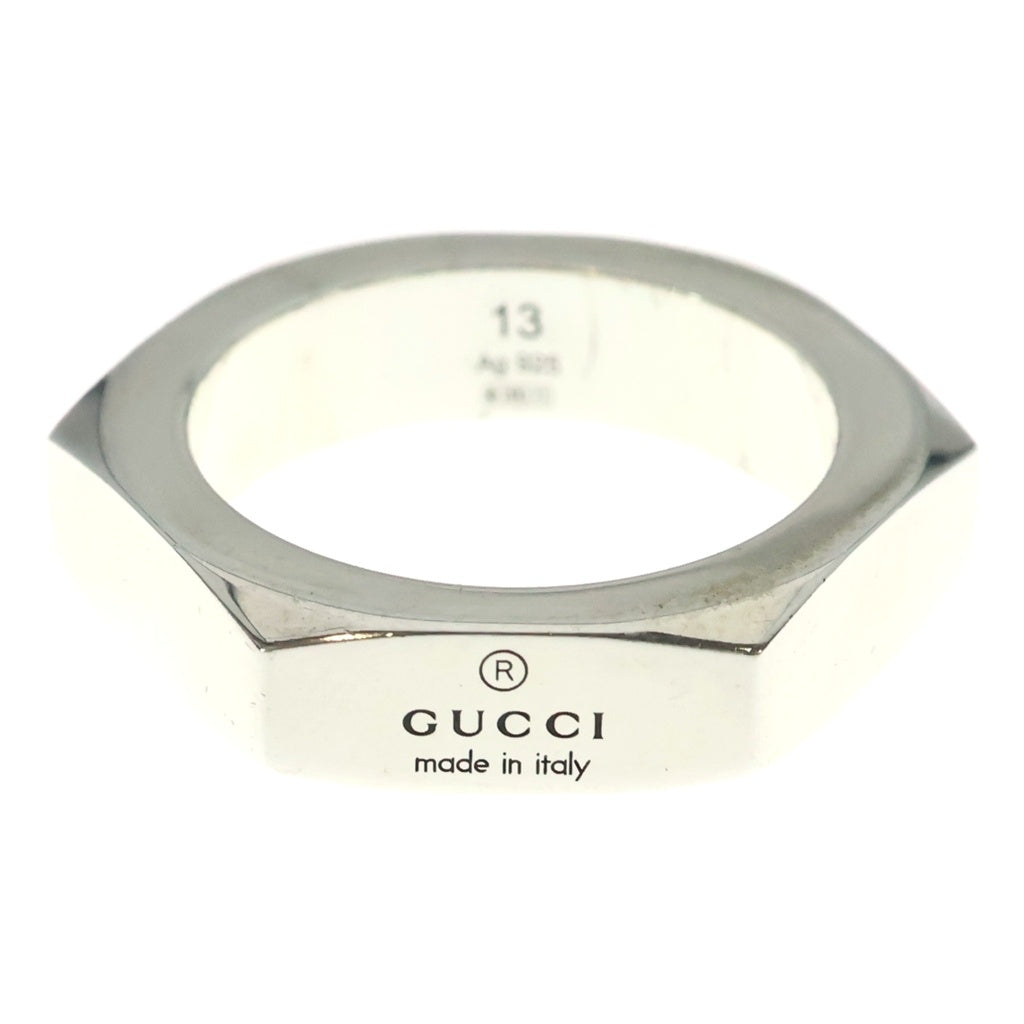 GUCCI(グッチ) ヘキサゴン リング 指輪 SV925 シルバー