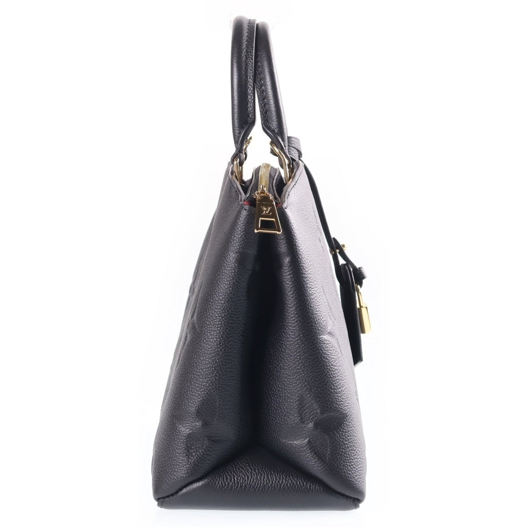 LOUIS VUITTON(ルイヴィトン) モノグラム アンプラント プティパレPM レザー 2WAY ハンドバッグ ショルダーバッグ ICタイプ ノワール ブラック M58916 レディース