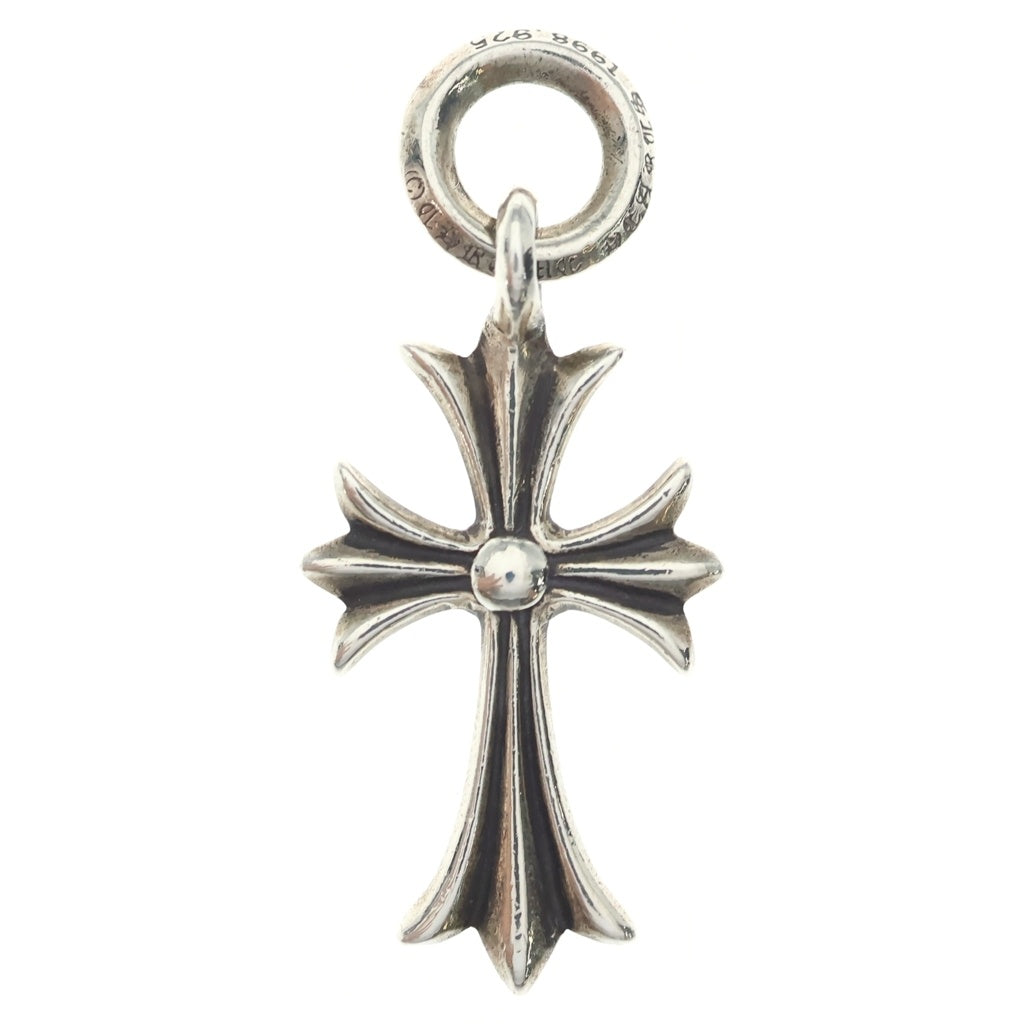 CHROME HEARTS(クロムハーツ) TINY CH CROSS タイニーCHクロス チャーム ネックレストップ シルバー BCA382