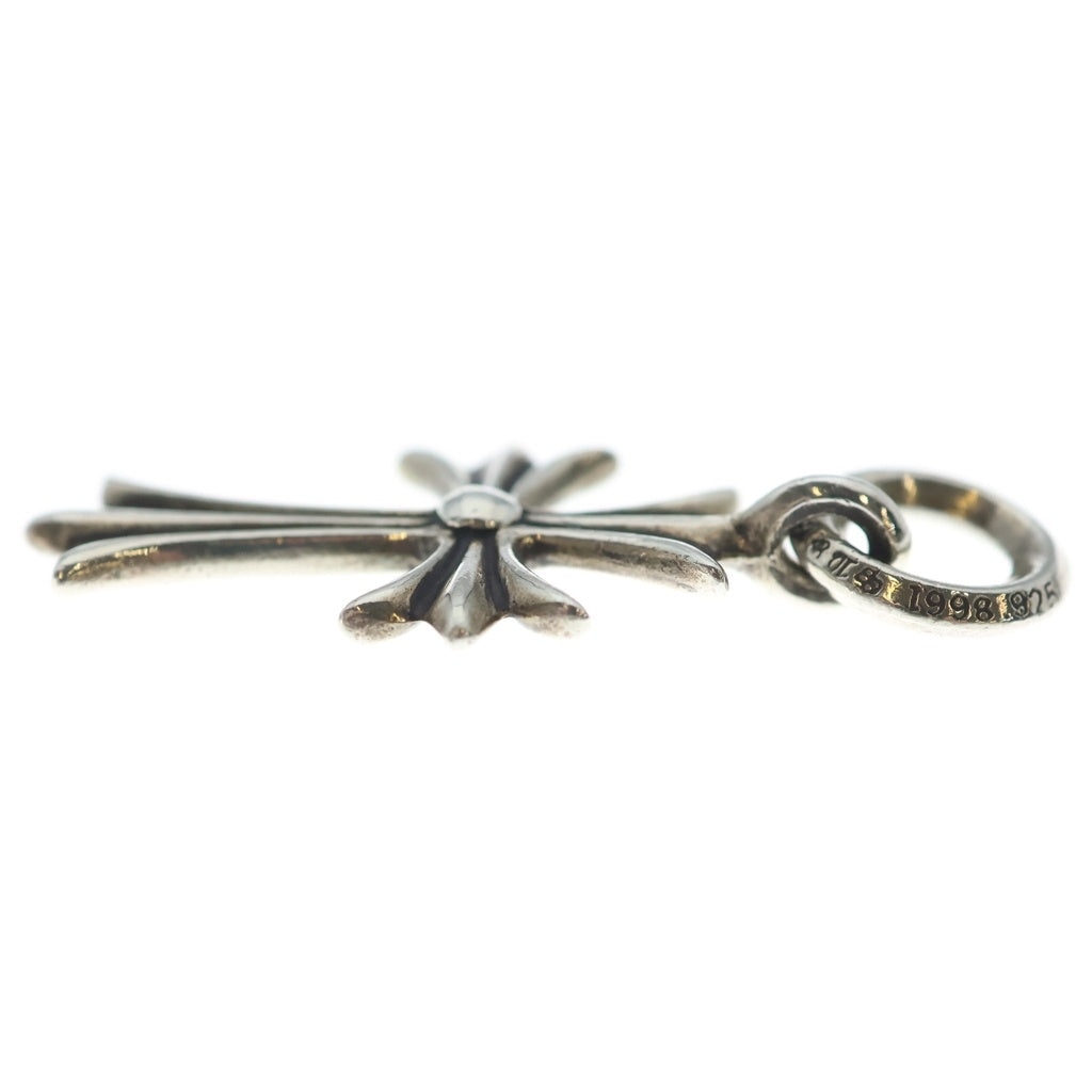 CHROME HEARTS(クロムハーツ) TINY CH CROSS タイニーCHクロス チャーム ネックレストップ シルバー BCA382