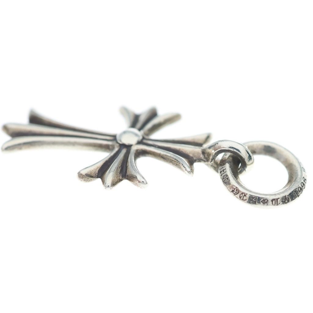 CHROME HEARTS(クロムハーツ) TINY CH CROSS タイニーCHクロス チャーム ネックレストップ シルバー BCA382