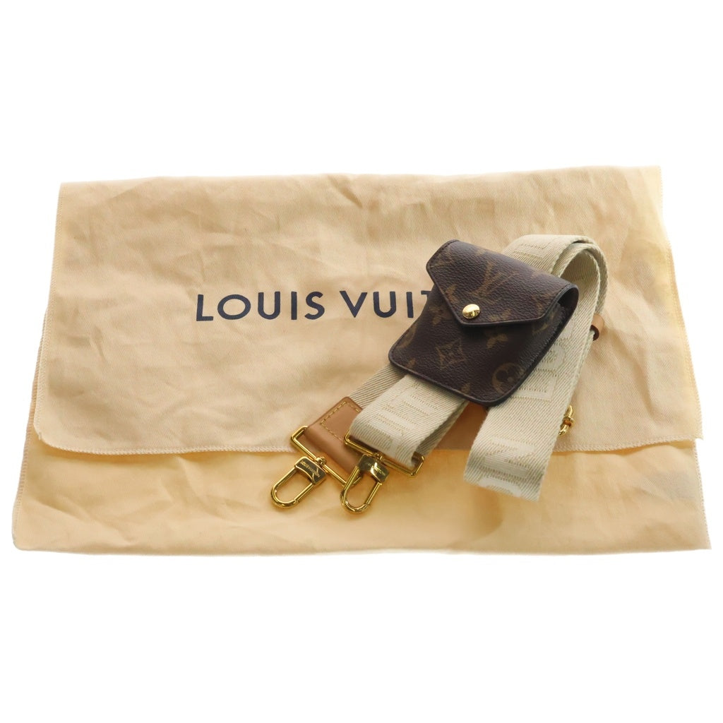 LOUIS VUITTON(ルイヴィトン) モノグラム ユーティリティ クロスボディ ショルダーバッグ PVC レザー ブラウン M80446 RFID レディース