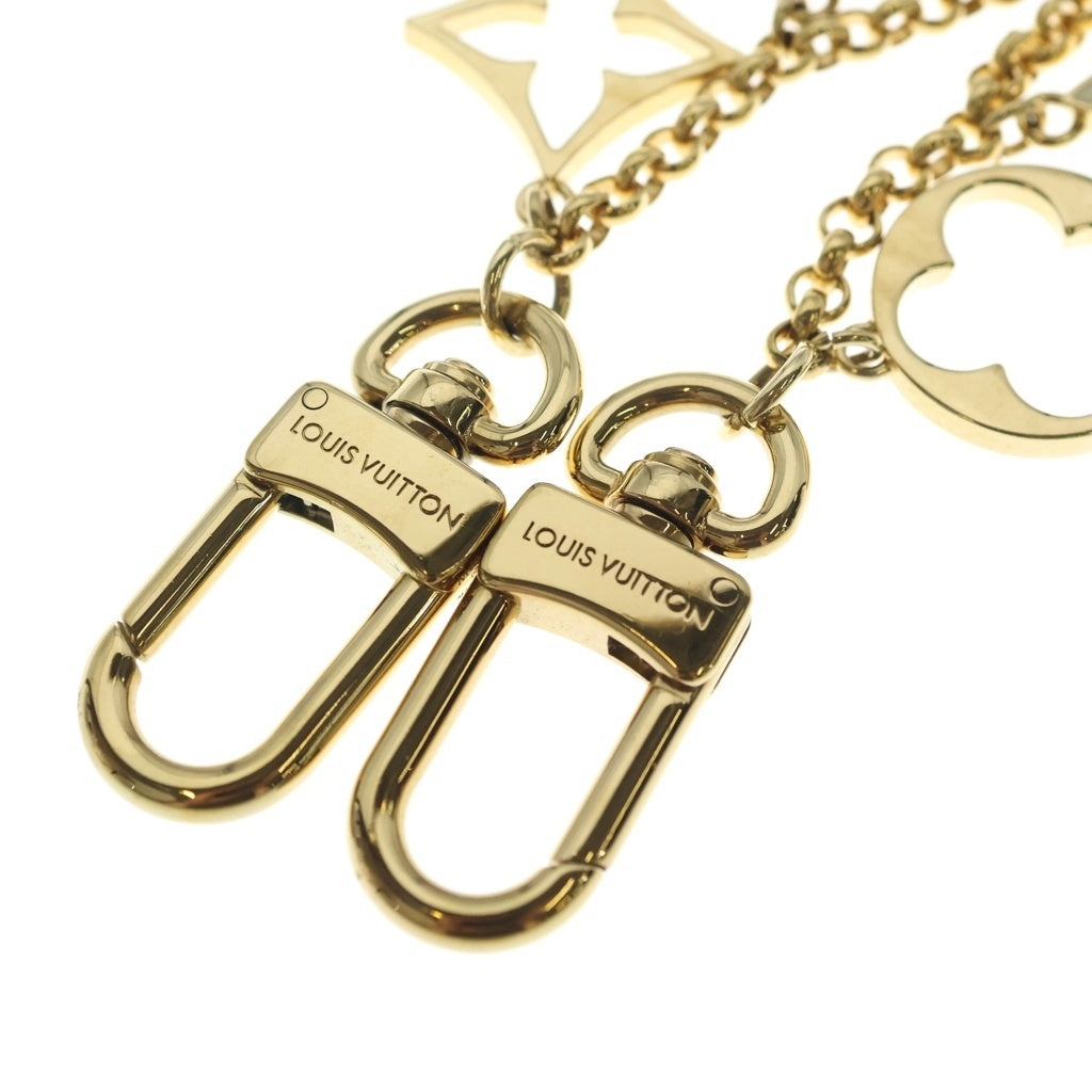 LOUIS VUITTON(ルイヴィトン) フルール・ドゥ・モノグラム バッグチャーム キーリング キーホルダー ゴールド M6511