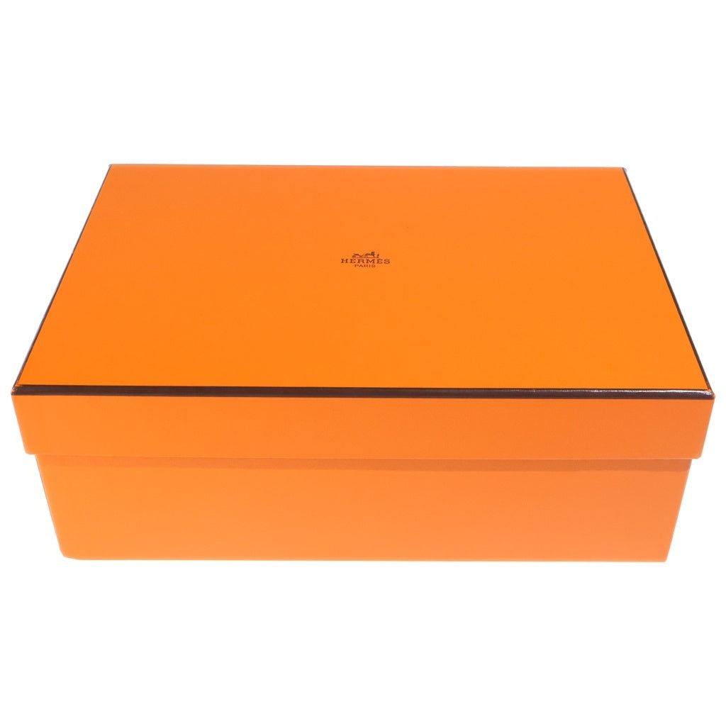 HERMES(エルメス) オアジス サンダル ミュール Hロゴ レザー ホワイト レディース