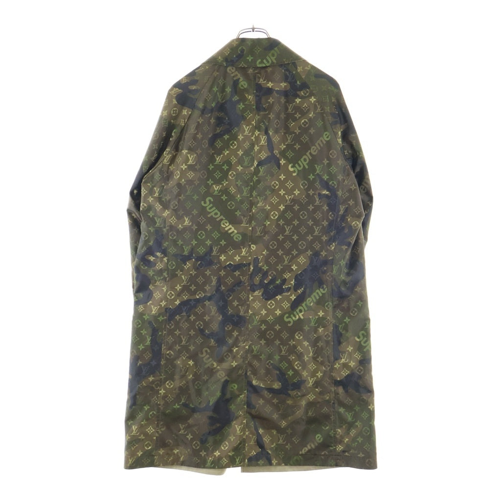 SUPREME(シュプリーム) 17SS ×LOUIS VUITTON Reversible Trench Coat ×ルイヴィトン リバーシブル トレンチコート ベージュ×カーキ HDC90WDOL