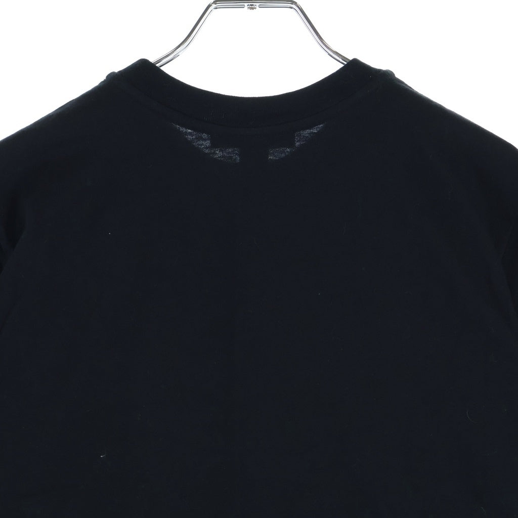 LOUIS VUITTON(ルイヴィトン) 23SS チェーンリバースロゴプリントTシャツ カットソー ブラック #XXS RW232W TXP FJTS18 レディース