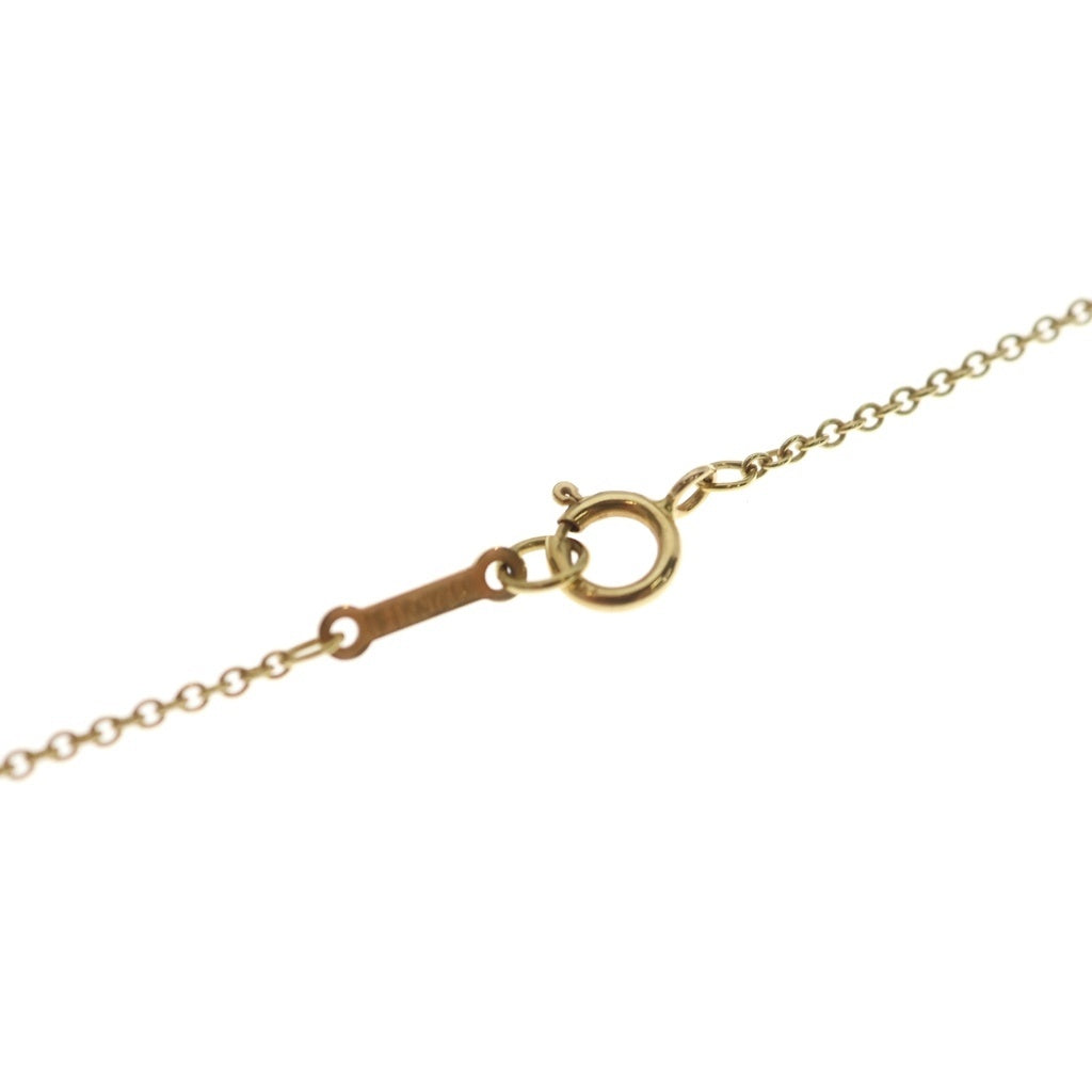 TIFFANY & Co.(ティファニー) インターロッキング サークル ネックレス ペンダント チェーン イエローゴールド 750YG レディース