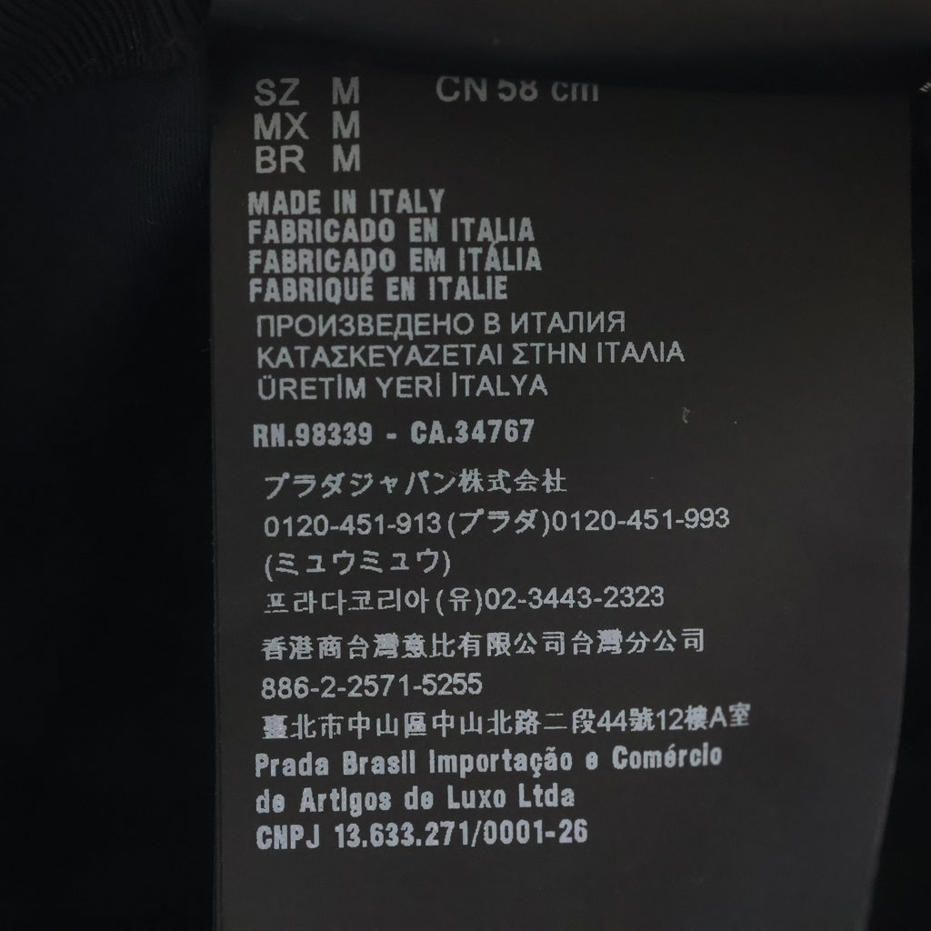 PRADA(プラダ) ReNylon リナイロン バケットハット ブラック#M 2HC250 レディース