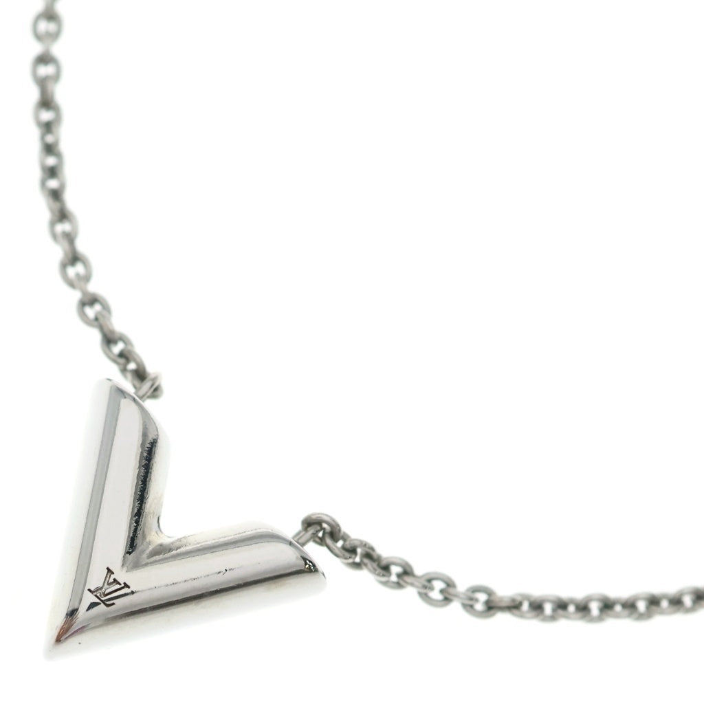 LOUIS VUITTON(ルイヴィトン) エッセンシャルV ネックレス ペンダント チェーン シルバー M63197 レディース