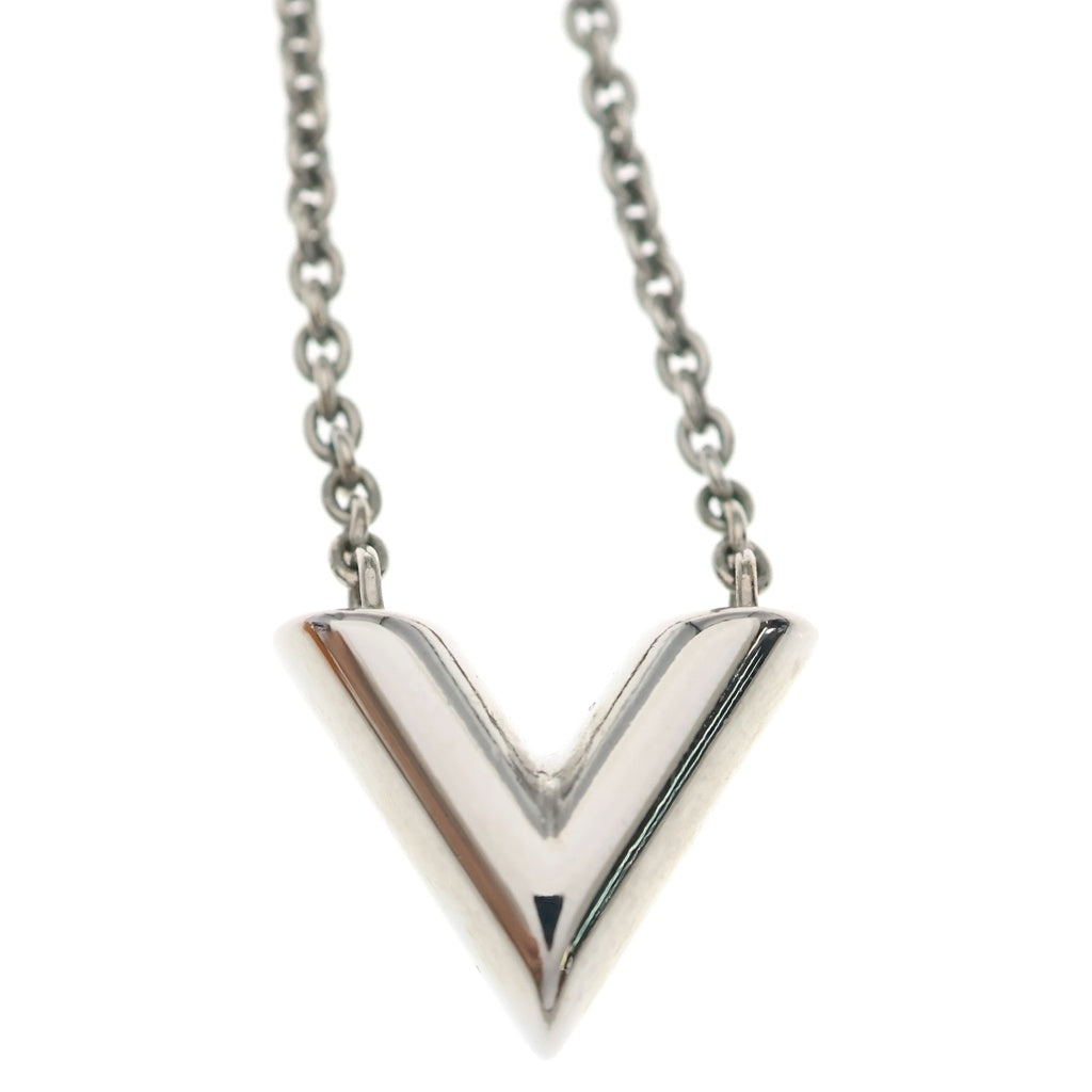 LOUIS VUITTON(ルイヴィトン) エッセンシャルV ネックレス ペンダント チェーン シルバー M63197 レディース