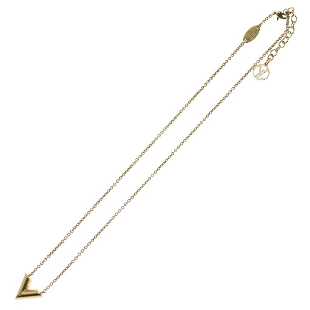 LOUIS VUITTON(ルイヴィトン) エセンシャルV ペンダントネックレス ゴールド GP M61083 レディース