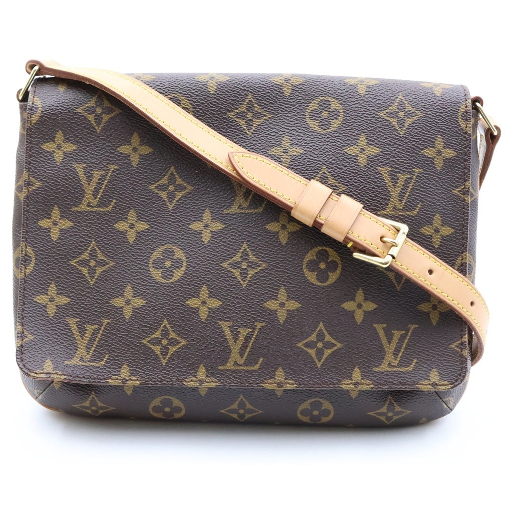 LOUIS VUITTON(ルイヴィトン) ミュゼット タンゴ ハンドバッグ ショルダーバッグ モノグラム PVCレザー ブラウン M51257 レディース