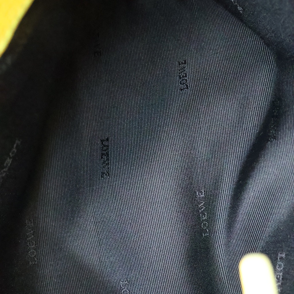 LOEWE(ロエベ) ワンショルダーバッグ ハンドバッグ ロゴ レザー イエロー レディース