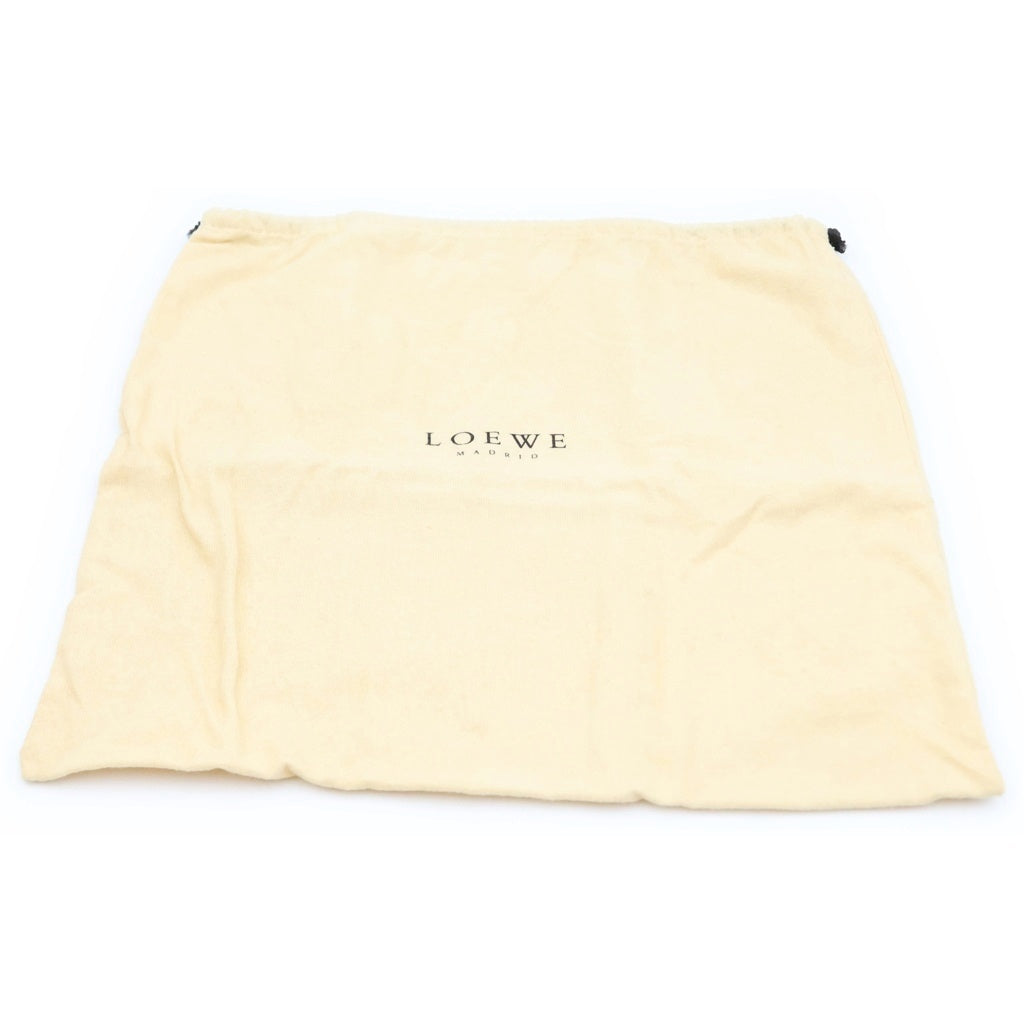 LOEWE(ロエベ) ワンショルダーバッグ ハンドバッグ ロゴ レザー イエロー レディース