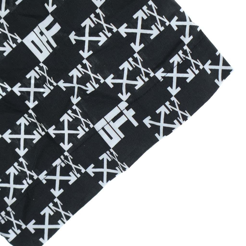 OFF-WHITE(オフホワイト) 22S 半袖シャツ ホワイト/ブラック/ブルー コットン OMGA196S22FAB004