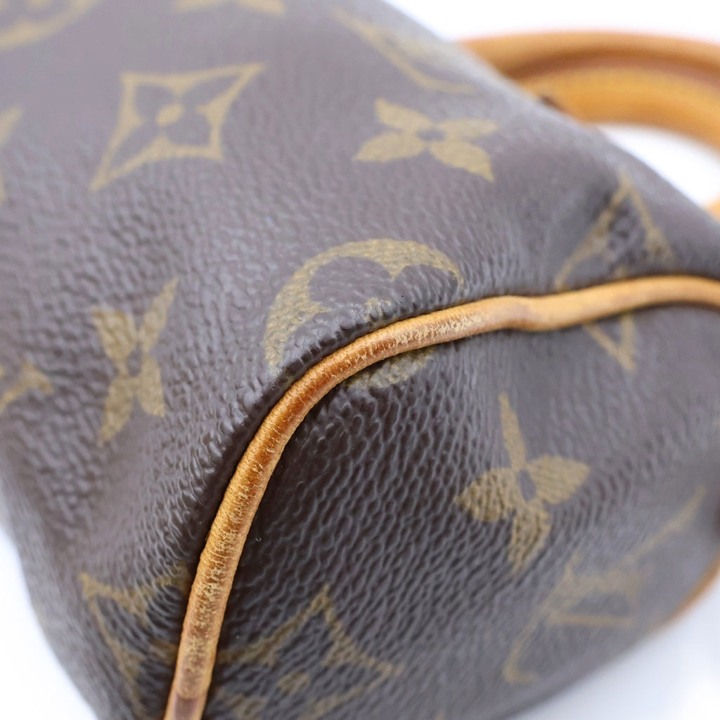 LOUIS VUITTON(ルイヴィトン) ミニスピーディ ハンドバック 2wayショルダー PVCレザー ブラウン M41534 レディース