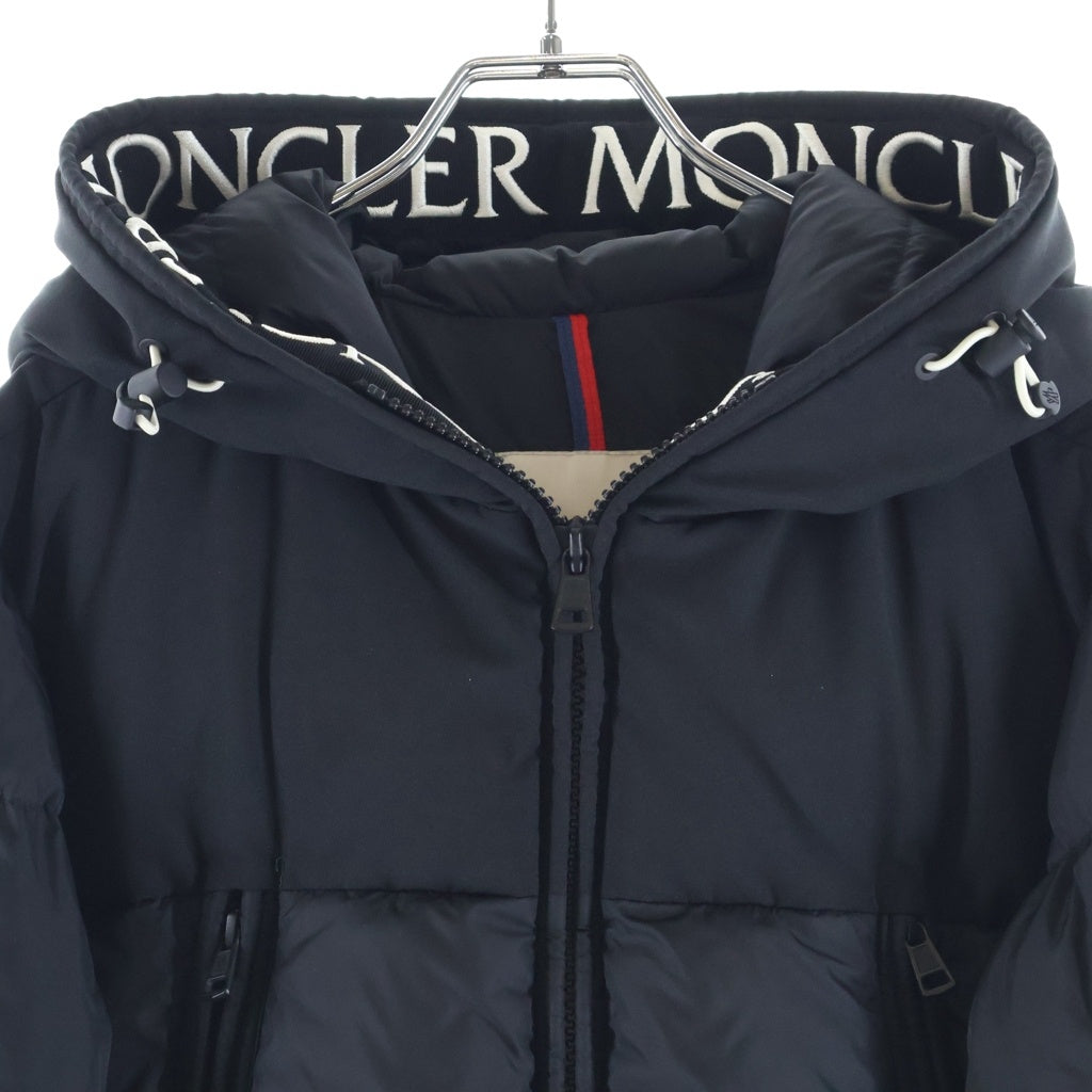 MONCLER(モンクレール) 21AW MONTCLA GIUBBOTTO モンクラー ロゴ刺繍 ナイロンダウンジャケット ブラック G20911A0014