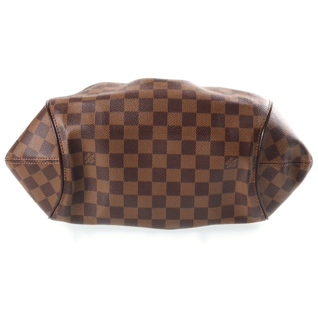 LOUIS VUITTON(ルイヴィトン) ダミエ システィナMM ワンショルダーバッグ ブラウン PVCレザー N41541 ゴールド金具 レディース