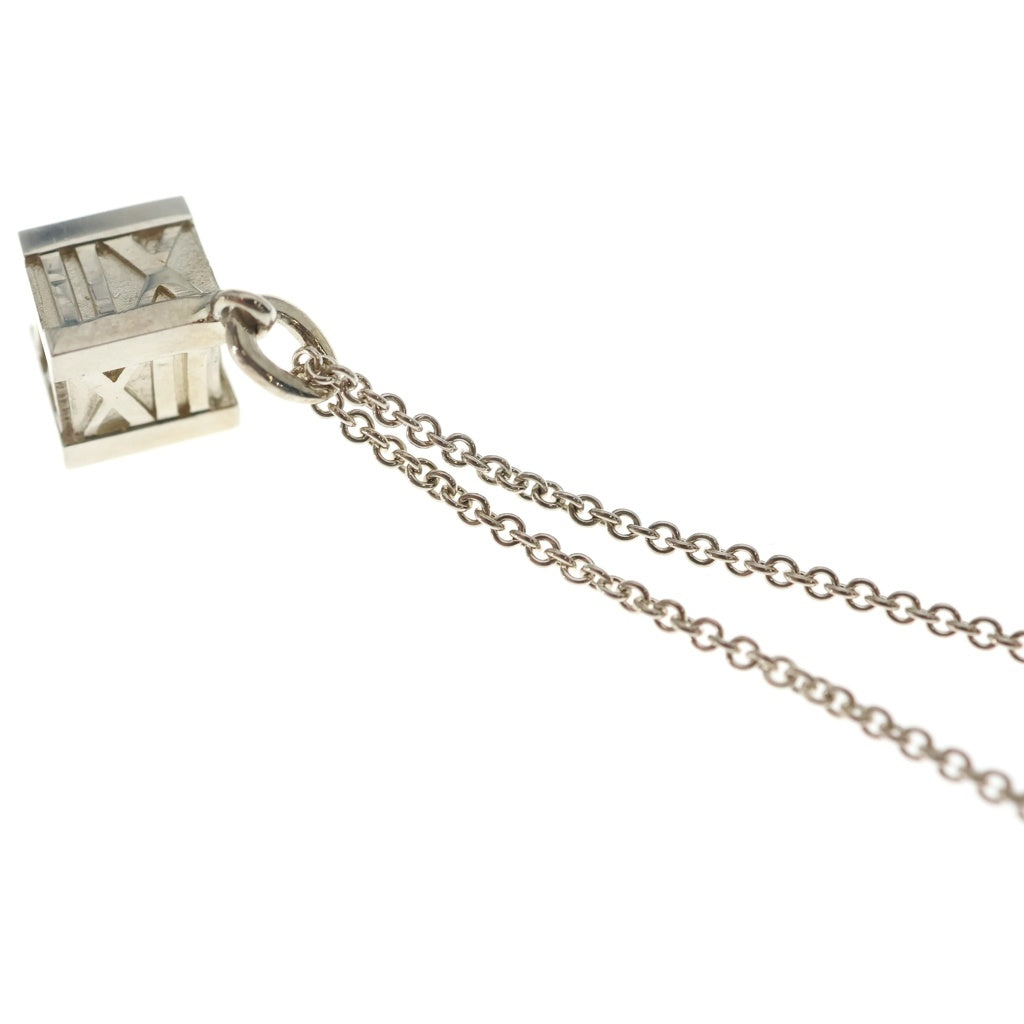 TIFFANY & Co.(ティファニー) アトラス キューブ ネックレス ペンダント チェーン シルバー 925 レディース
