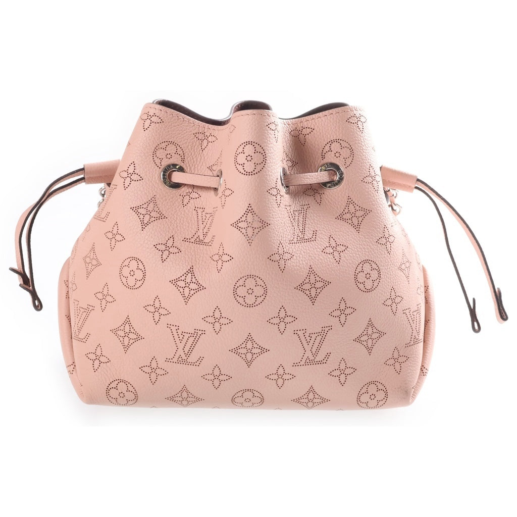 LOUIS VUITTON(ルイヴィトン) マヒナ ベラ 2WAYショルダーバッグ チェーンハンドバッグ ピンク レザー M23195 シルバー金具 レディース