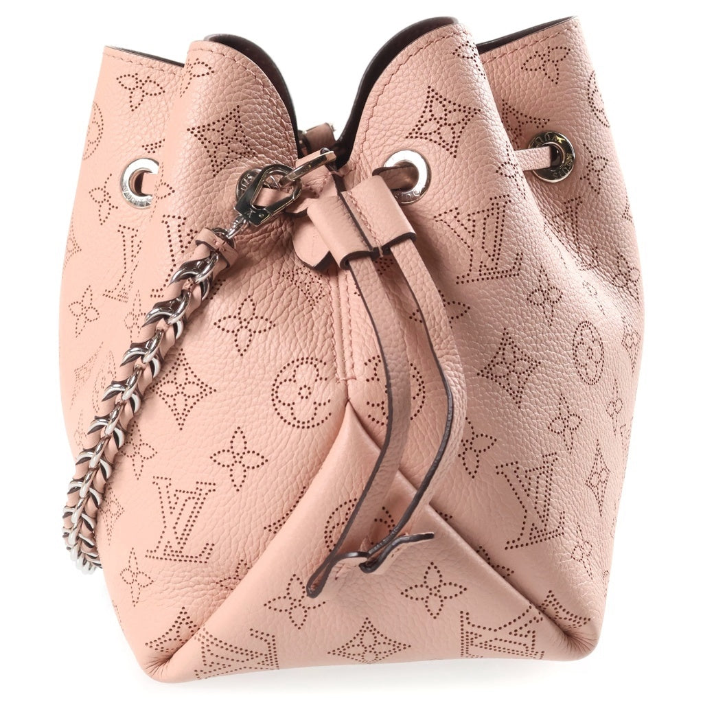 LOUIS VUITTON(ルイヴィトン) マヒナ ベラ 2WAYショルダーバッグ チェーンハンドバッグ ピンク レザー M23195 シルバー金具 レディース