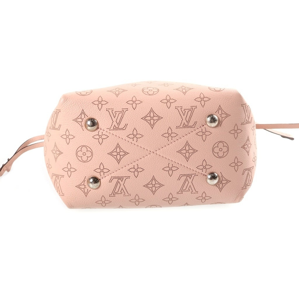 LOUIS VUITTON(ルイヴィトン) マヒナ ベラ 2WAYショルダーバッグ チェーンハンドバッグ ピンク レザー M23195 シルバー金具 レディース