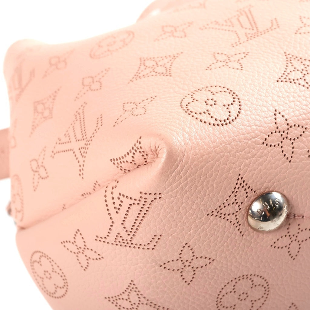 LOUIS VUITTON(ルイヴィトン) マヒナ ベラ 2WAYショルダーバッグ チェーンハンドバッグ ピンク レザー M23195 シルバー金具 レディース