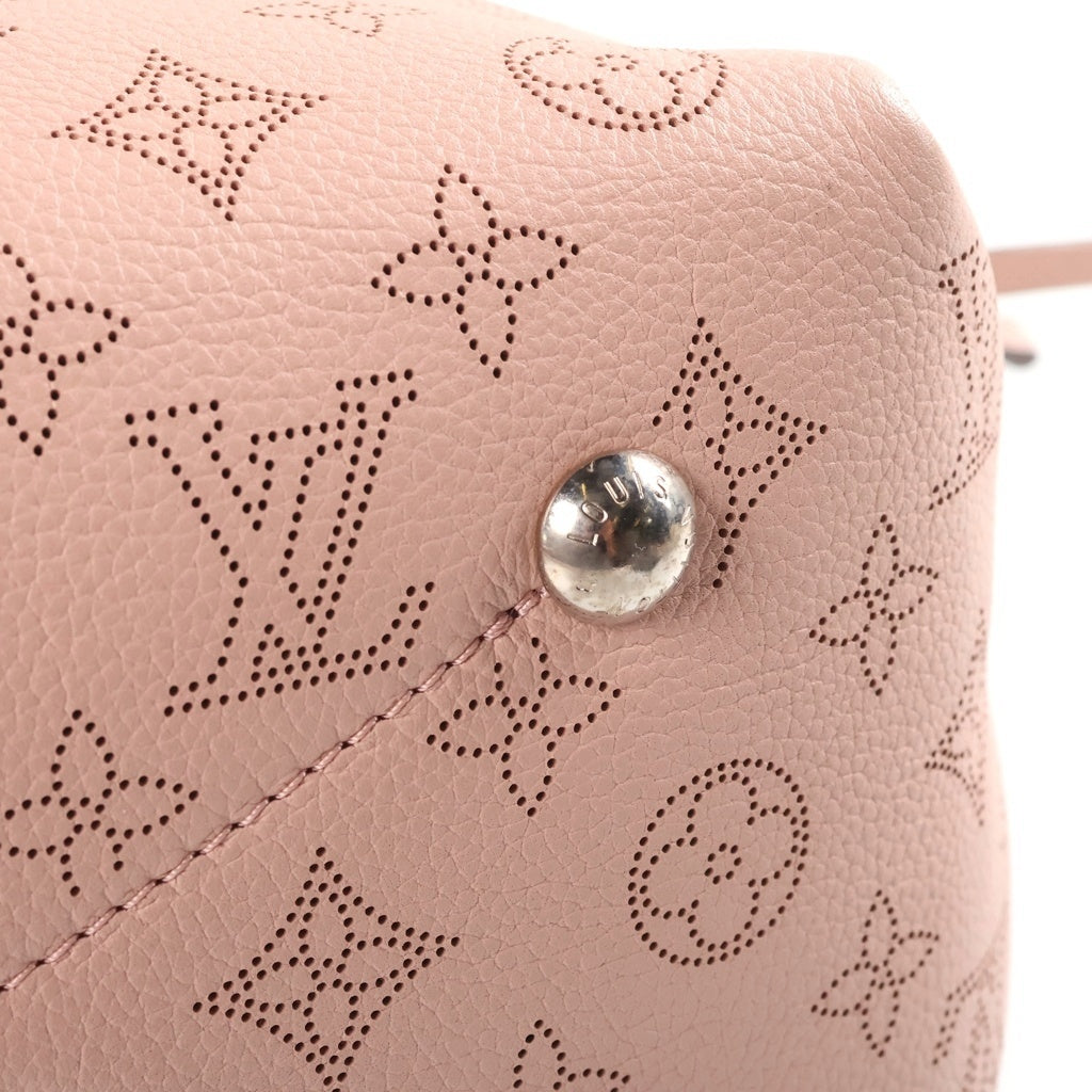 LOUIS VUITTON(ルイヴィトン) マヒナ ベラ 2WAYショルダーバッグ チェーンハンドバッグ ピンク レザー M23195 シルバー金具 レディース