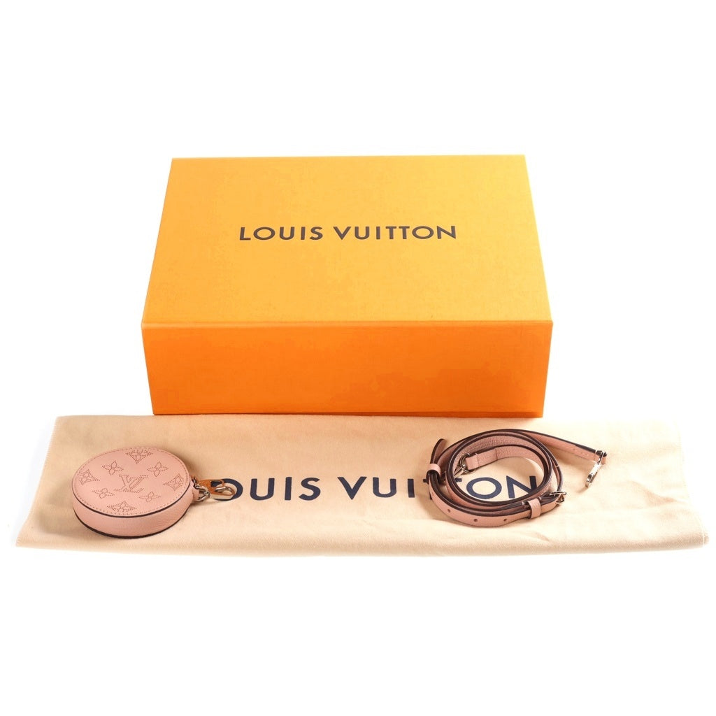LOUIS VUITTON(ルイヴィトン) マヒナ ベラ 2WAYショルダーバッグ チェーンハンドバッグ ピンク レザー M23195 シルバー金具 レディース