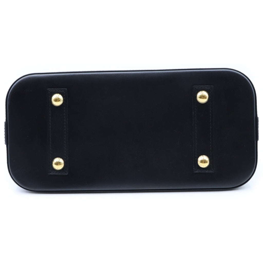 LOUIS VUITTON(ルイヴィトン) モノグラム アルマPM クルーズコレクション ハンドバッグ ブラウン×ブラック レザー×PVC M41579 ゴールド金具 レディース