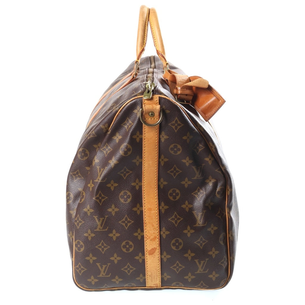 LOUIS VUITTON(ルイヴィトン) モノグラム キーポル バンドリエール60 PVC レザー 2WAY ハンド ショルダー ボストンバッグ ブラウン M41412 レディース