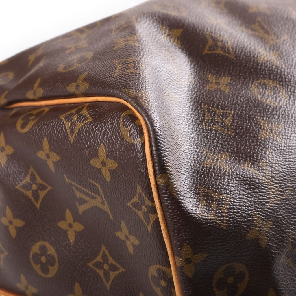 LOUIS VUITTON(ルイヴィトン) モノグラム キーポル バンドリエール60 PVC レザー 2WAY ハンド ショルダー ボストンバッグ ブラウン M41412 レディース