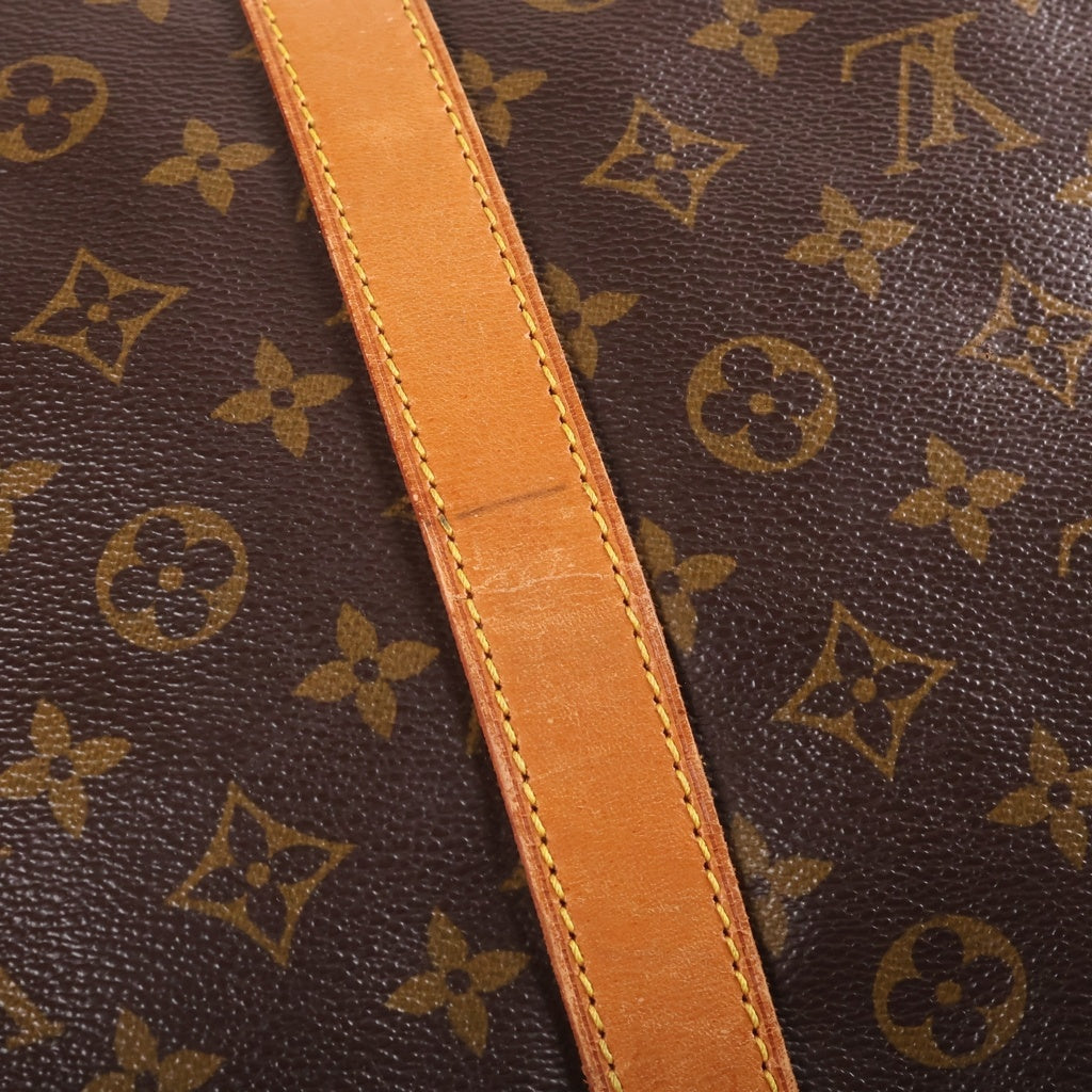 LOUIS VUITTON(ルイヴィトン) モノグラム キーポル バンドリエール60 PVC レザー 2WAY ハンド ショルダー ボストンバッグ ブラウン M41412 レディース