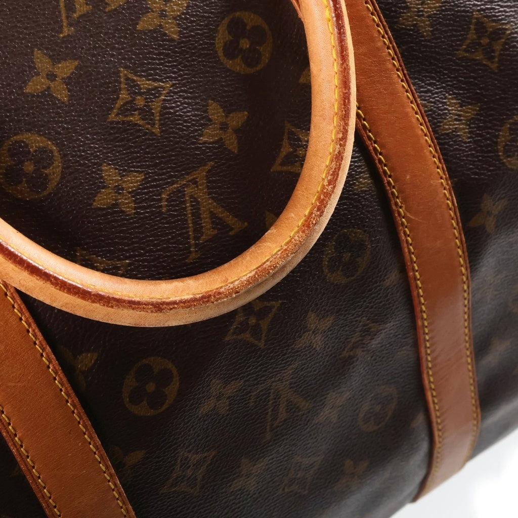 LOUIS VUITTON(ルイヴィトン) モノグラム キーポル バンドリエール60 PVC レザー 2WAY ハンド ショルダー ボストンバッグ ブラウン M41412 レディース