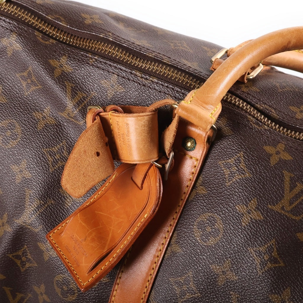 LOUIS VUITTON(ルイヴィトン) モノグラム キーポル バンドリエール60 PVC レザー 2WAY ハンド ショルダー ボストンバッグ ブラウン M41412 レディース