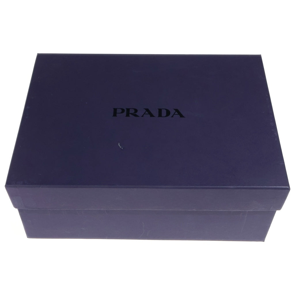 PRADA(プラダ) Knit Slip On ニットスリッポン ロゴ ソックス ローカットスニーカー シューズ ブラック 2S 2952