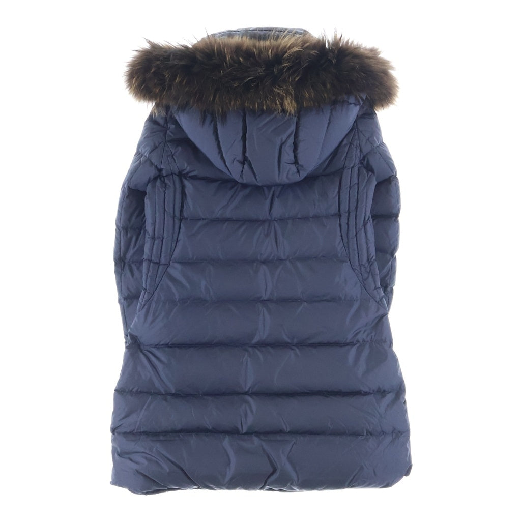 TATRAS(タトラス) SARMA DOWN COAT サルマ ダウンコート ファー フード ナイロン ネイビー LTAT20A4794ーD レディース