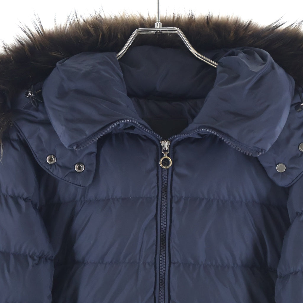 TATRAS(タトラス) SARMA DOWN COAT サルマ ダウンコート ファー フード ナイロン ネイビー LTAT20A4794ーD レディース