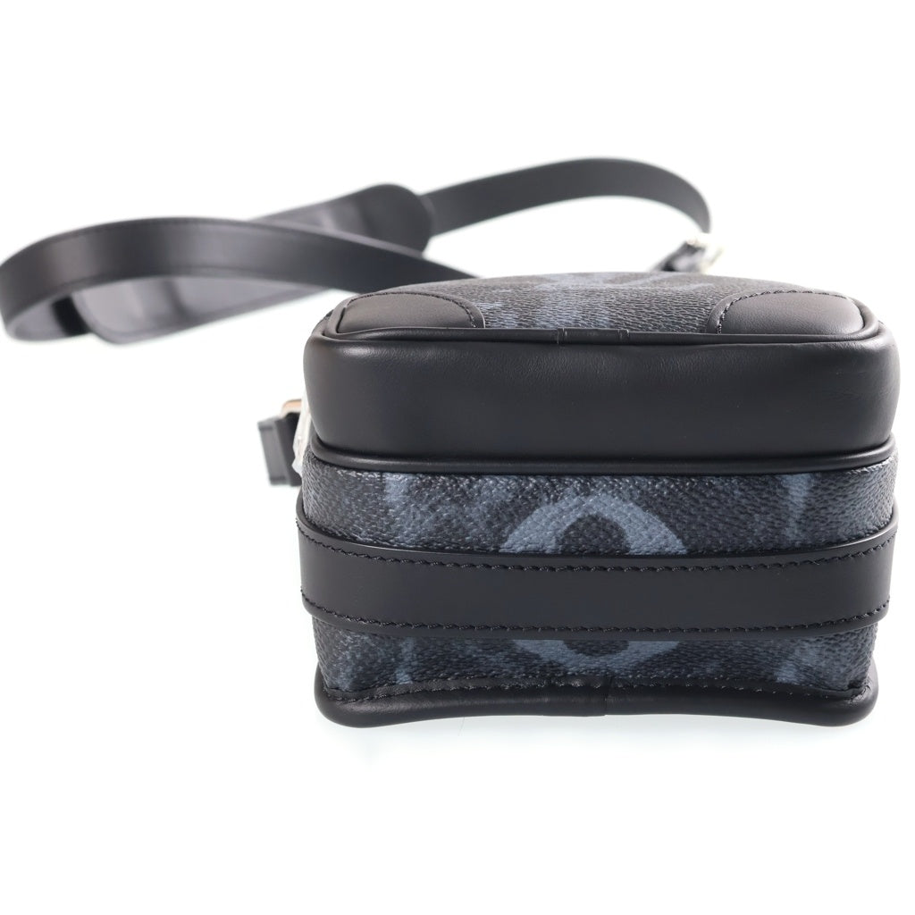 LOUIS VUITTON(ルイヴィトン) モノグラム パステル アマゾン メッセンジャー ショルダーバッグ ブラック PVC×レザー M45650 レディース