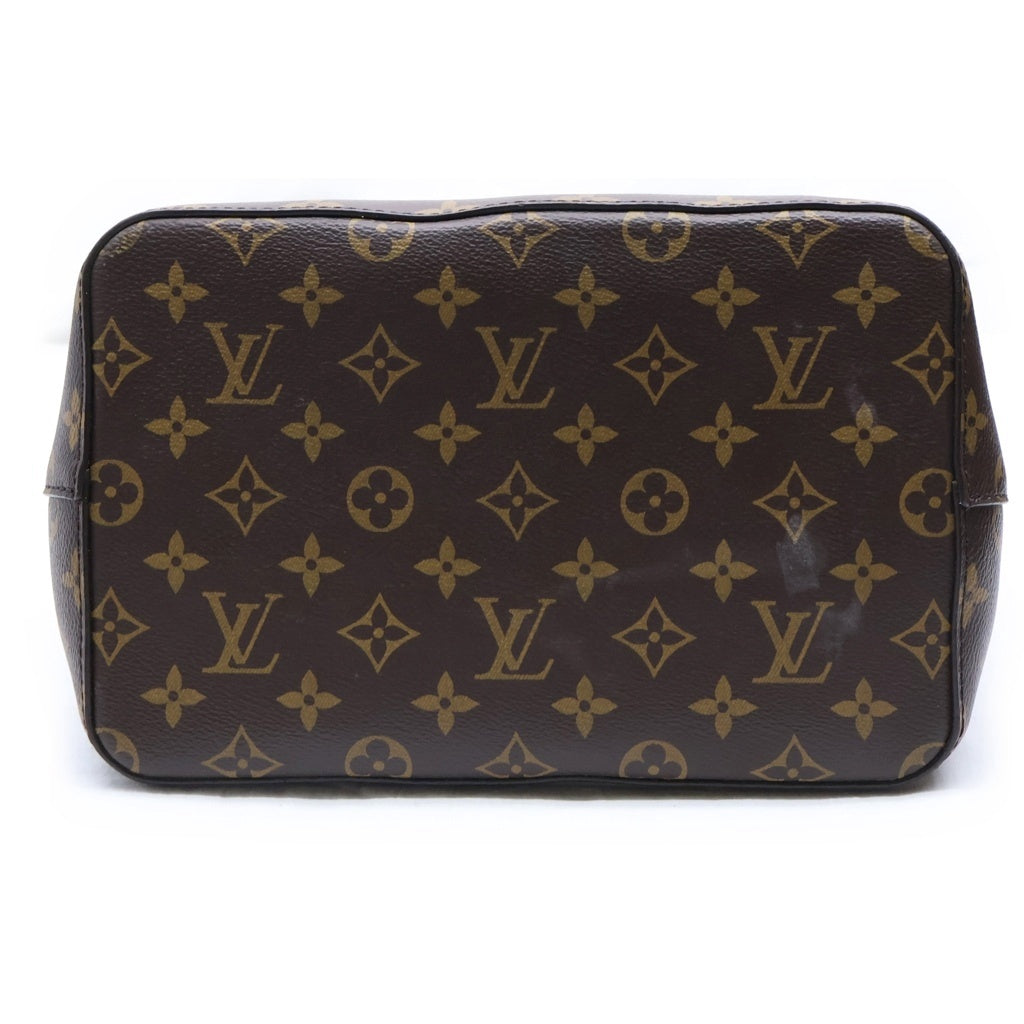 LOUIS VUITTON(ルイヴィトン) モノグラム ネオノエ ショルダーバッグ ブラウン×ピンク PVC×レザー M44022 ゴールド金具 レディース