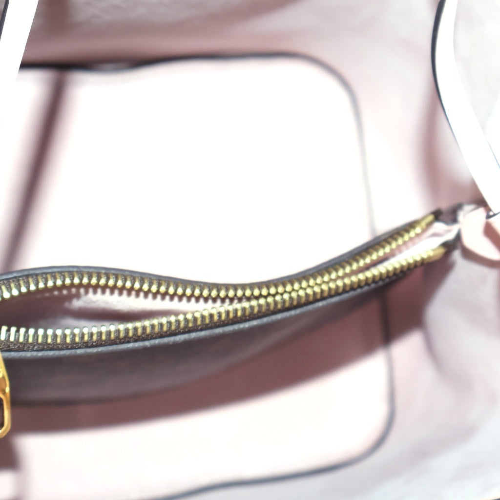 LOUIS VUITTON(ルイヴィトン) モノグラム ネオノエ ショルダーバッグ ブラウン×ピンク PVC×レザー M44022 ゴールド金具 レディース