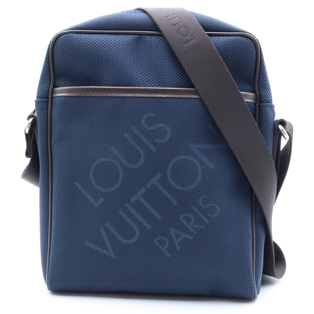 LOUIS VUITTON(ルイヴィトン) ダミエジェアン シタダンNM ショルダーバッグ クロスボディ キャンバス レザー ネイビー N41437