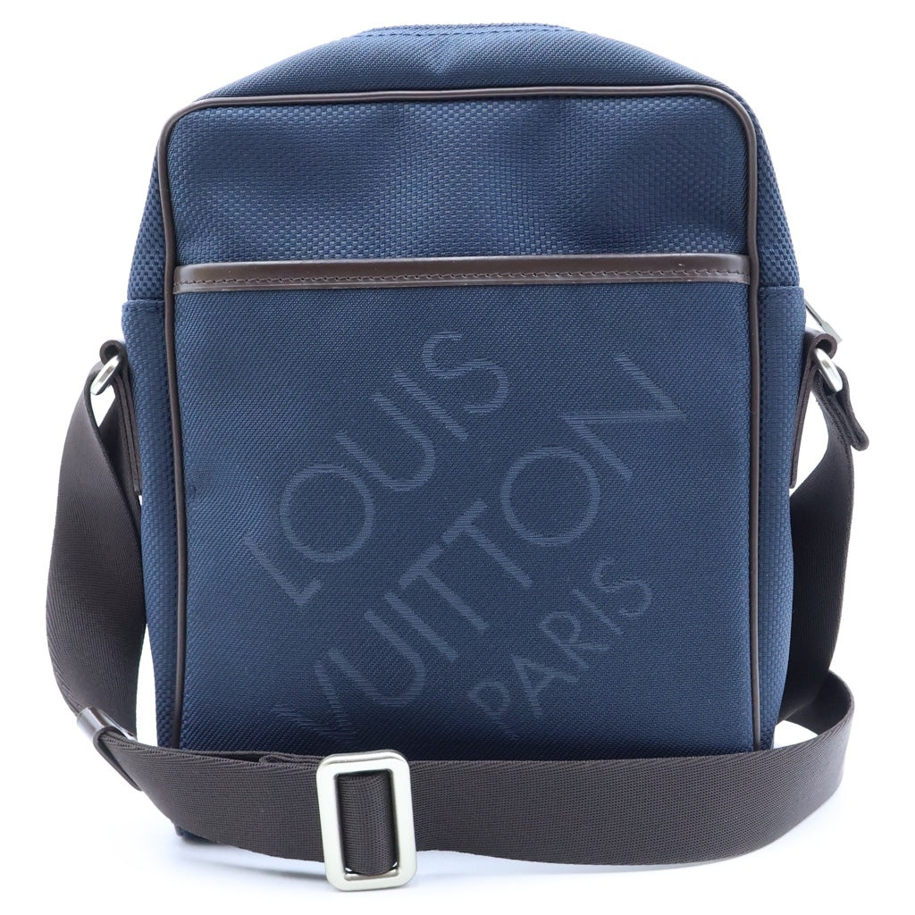 LOUIS VUITTON(ルイヴィトン) ダミエジェアン シタダンNM ショルダーバッグ クロスボディ キャンバス レザー ネイビー N41437