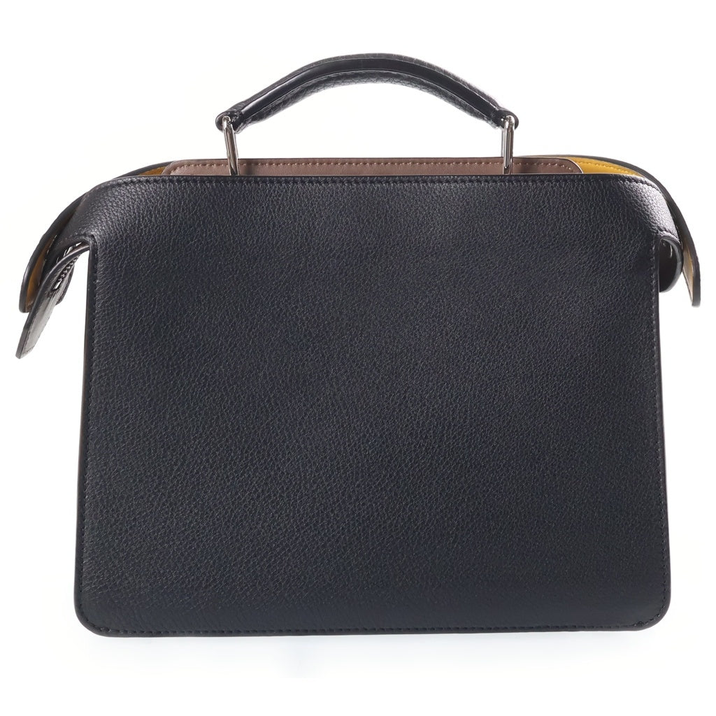 FENDI(フェンディ) ピーカブー アイシーユー スモール ハンドバッグ ショルダーバッグ 2WAY ブラック レザー 7VA530 レディース