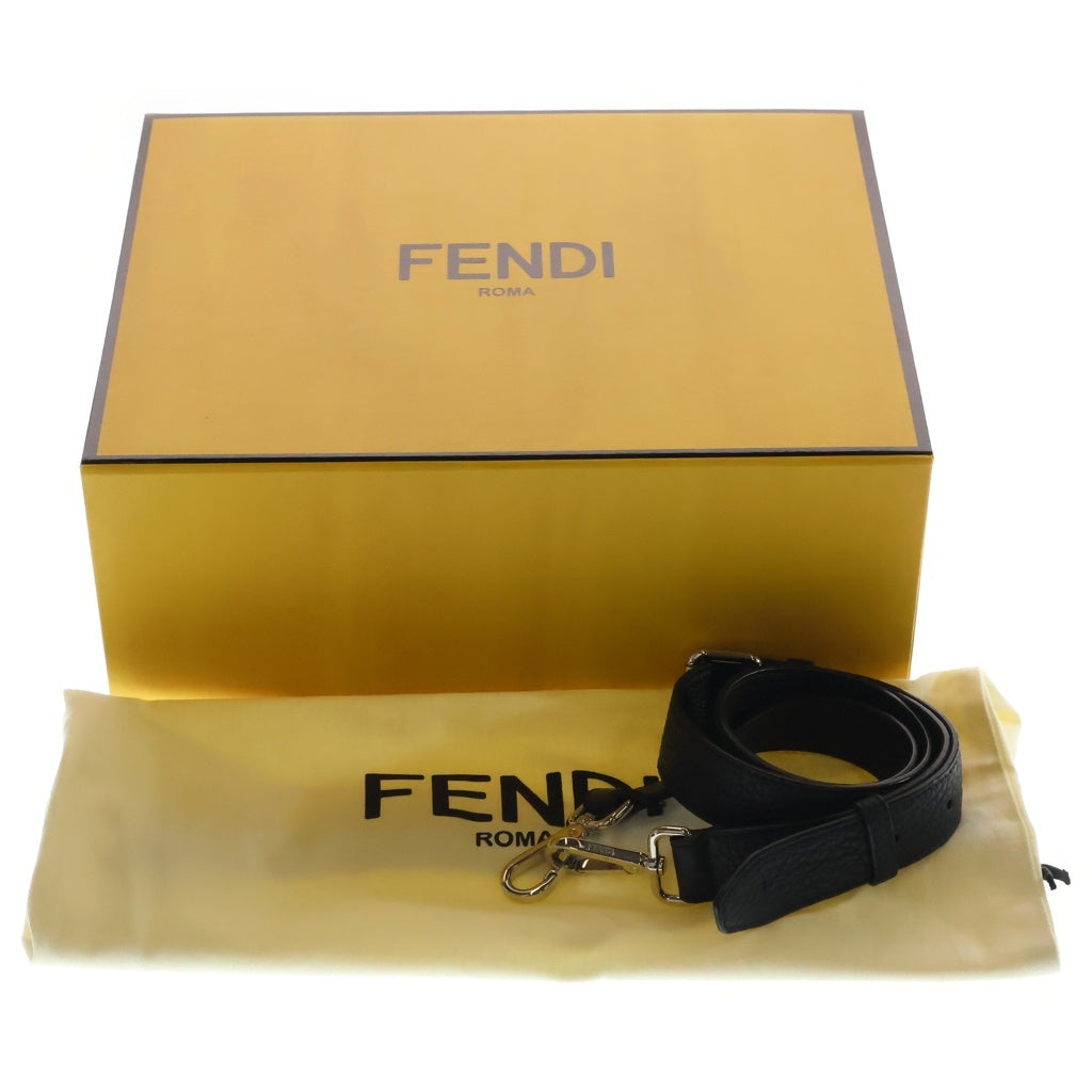 FENDI(フェンディ) ピーカブー アイシーユー スモール ハンドバッグ ショルダーバッグ 2WAY ブラック レザー 7VA530 レディース