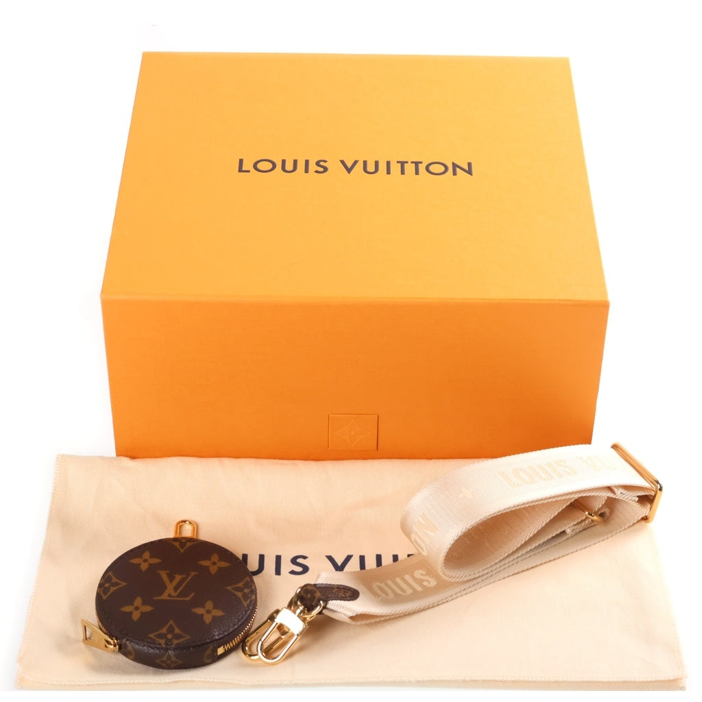LOUIS VUITTON(ルイヴィトン) モノグラム オンザゴーPM ハンドバッグ ショルダーバッグ 2WAY ブラウン PVC×レザー M46373 ICタイプ レディース