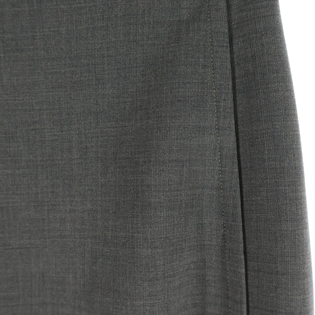 HERMES(エルメス) 90-00s マルジェラ期 Wool Wrap Skirt ウールラップスカート 巻きスカート フランス製 グレー レディース