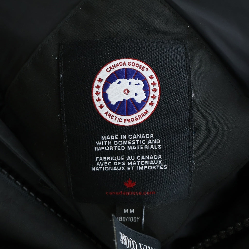 CANADA GOOSE(カナダグース) Jasper Parka Heritage ジャスパーパーカー ヘリテージ ダウンジャケット ファー フード ブラック 3438JM