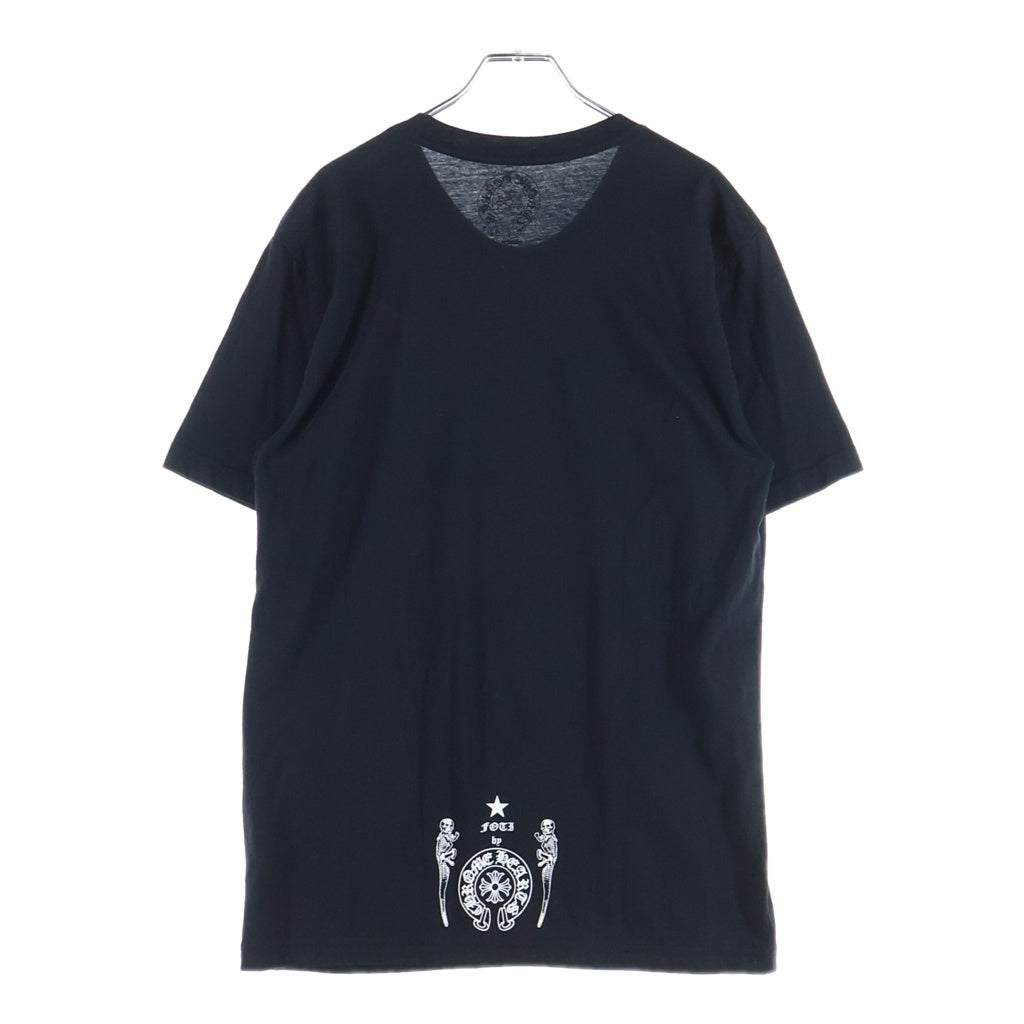 CHROME HEARTS(クロムハーツ) FOTI PRINT S/S TEE フォティ クルーネック半袖Tシャツ カットソー コットン ブラック