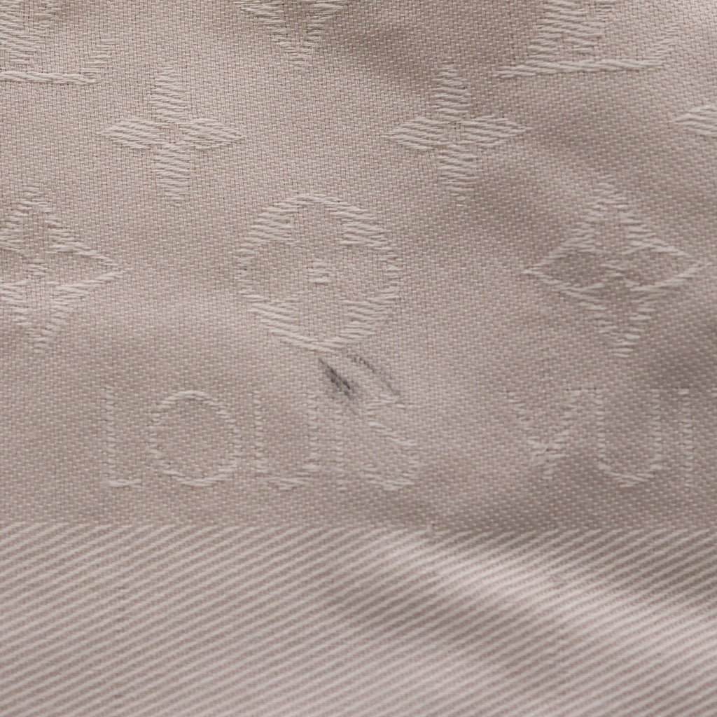 LOUIS VUITTON(ルイヴィトン) ■ショール モノグラム ウール×シルク ピンク レディース